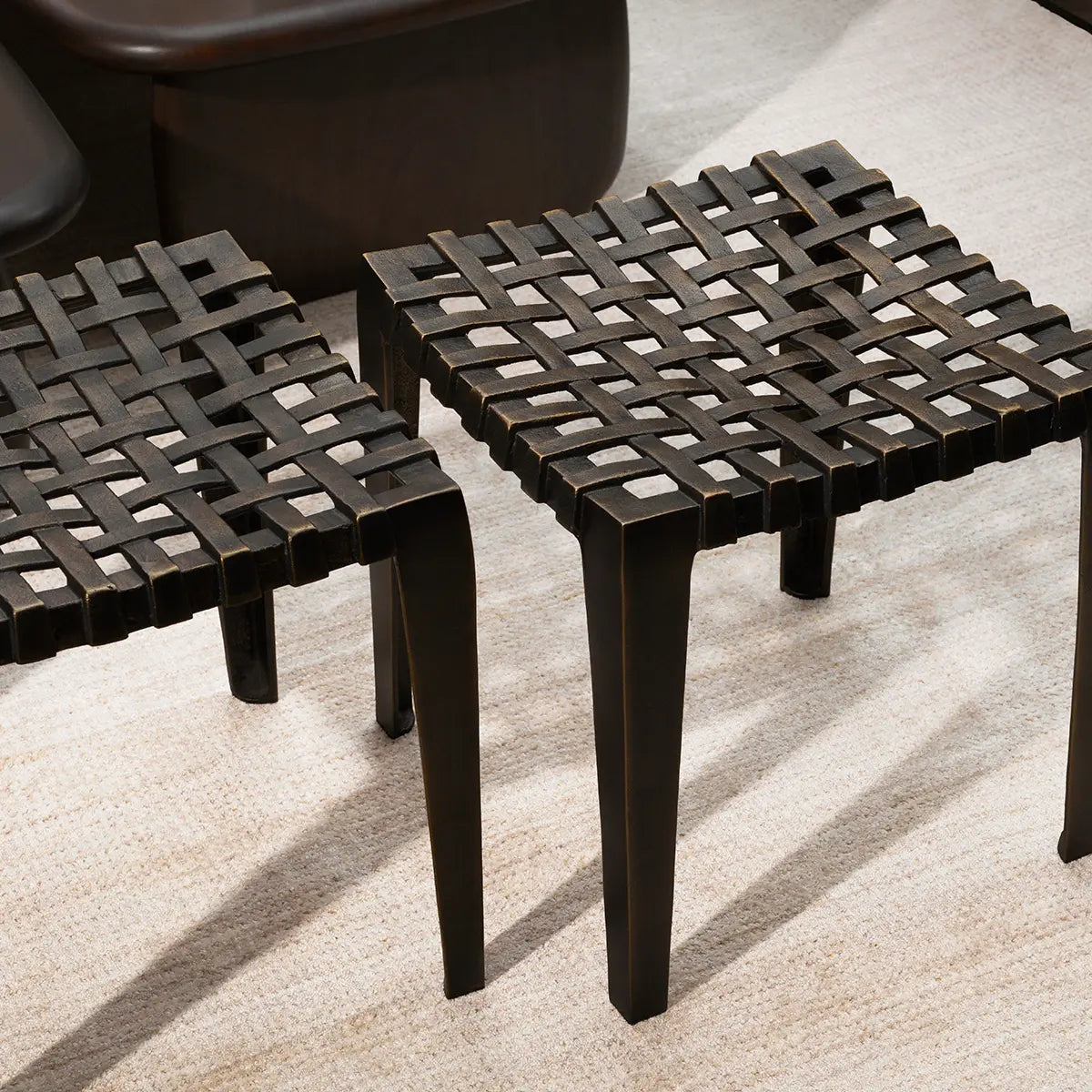 EICHHOLTZ HOCKER BLACKWELL 120097