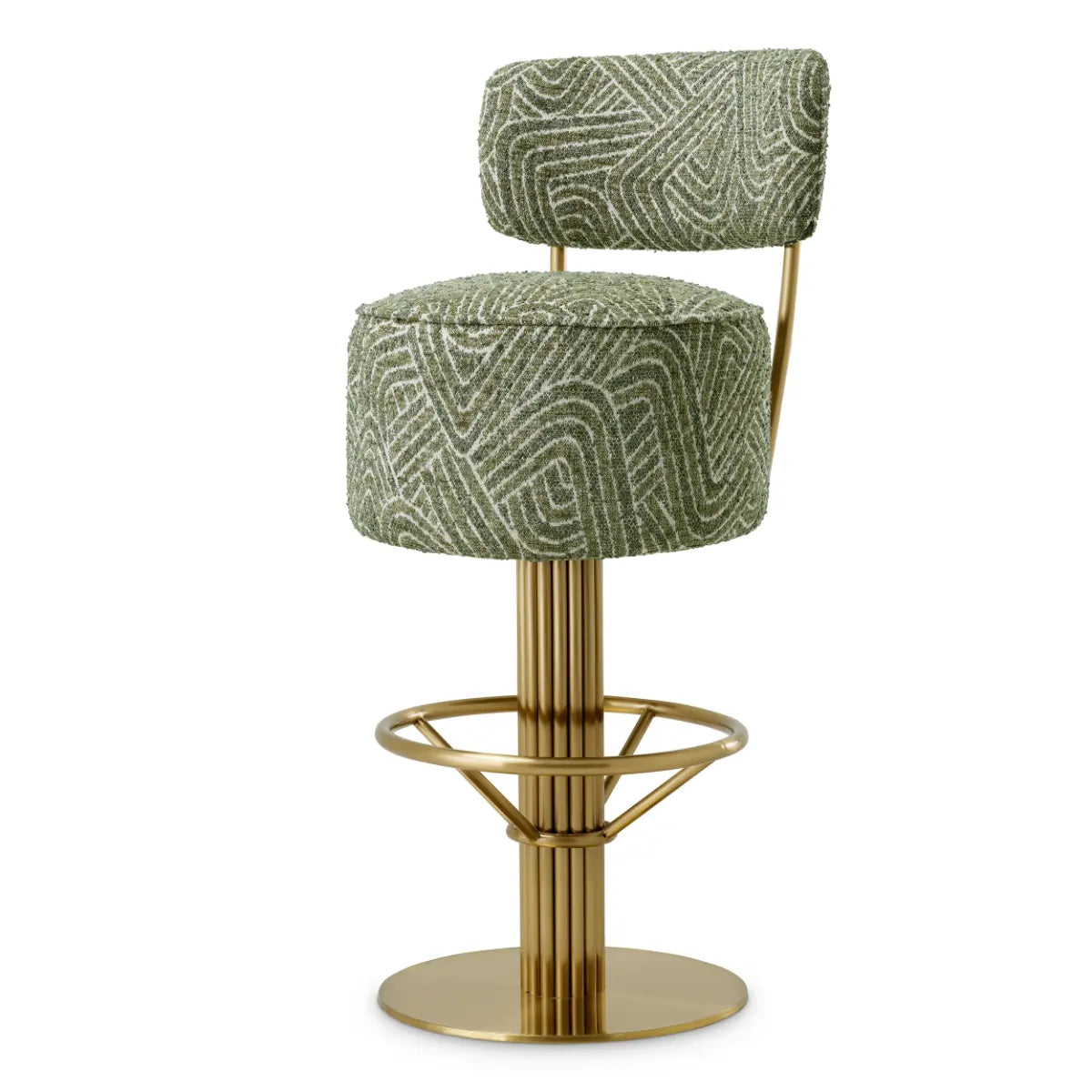 EICHHOLTZ BARHOCKER CARLETON MIT RÜCKENLEHNE 120168