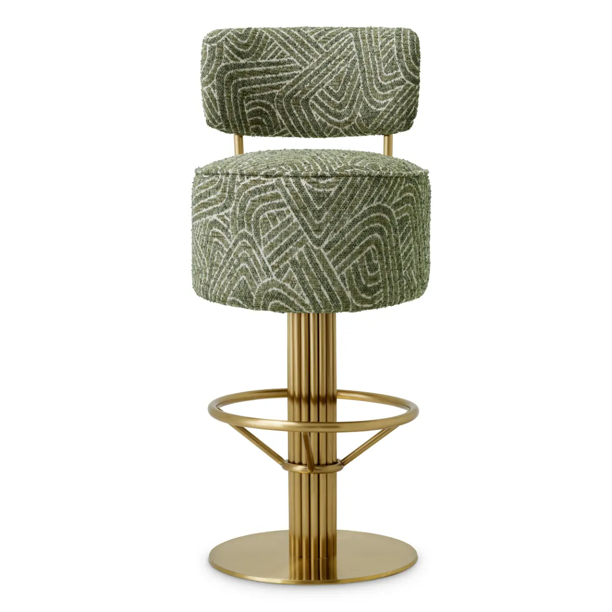 EICHHOLTZ BARHOCKER CARLETON MIT RÜCKENLEHNE 120168