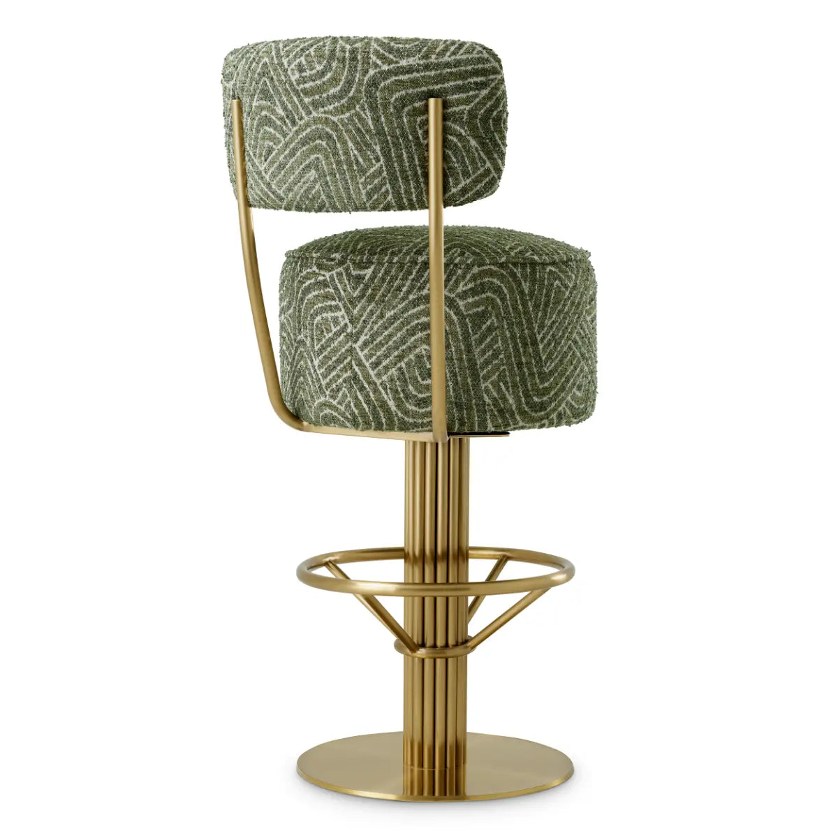 EICHHOLTZ BARHOCKER CARLETON MIT RÜCKENLEHNE 120168