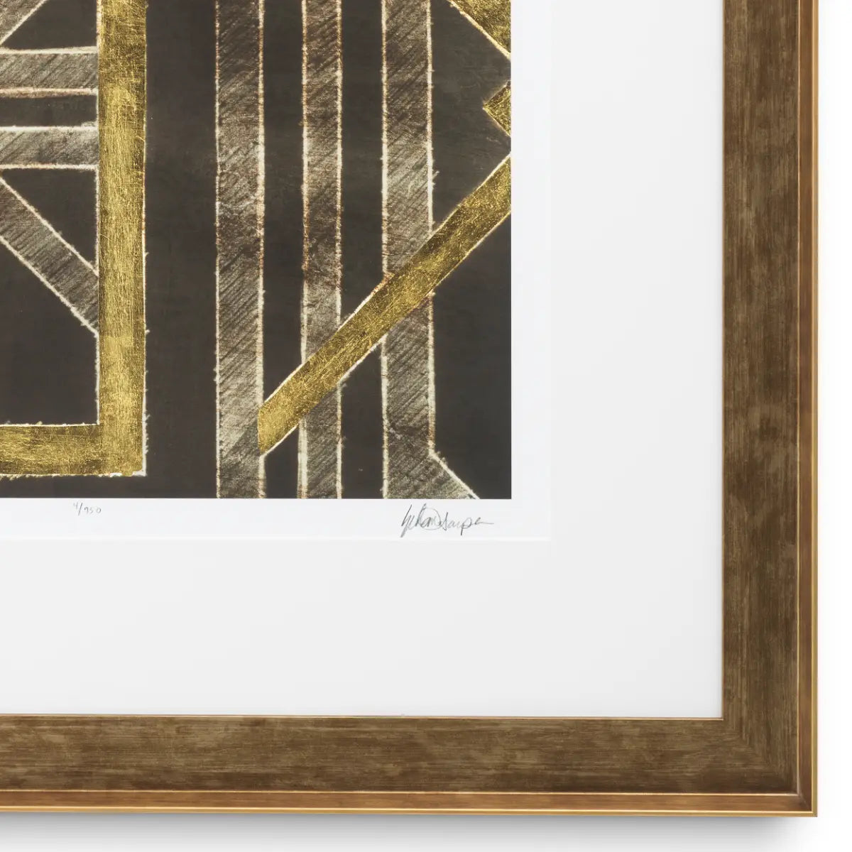 EICHHOLTZ KUNSTDRUCKE TRELLIS PATTERN VON ETHAN HARPER I 2ER SET 120718