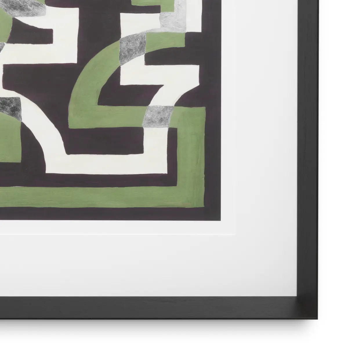 EICHHOLTZ KUNSTDRUCKE WINDOW TRELLIS VON MICHAEL WILLETT 2ER SET 120719