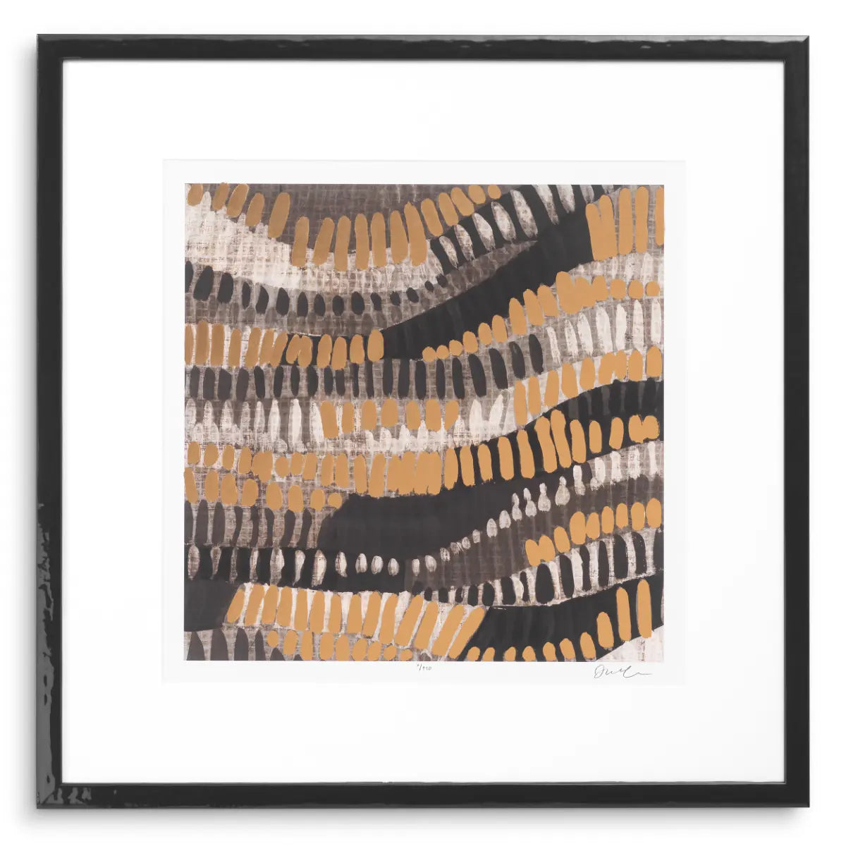 EICHHOLTZ KUNSTDRUCKE METALLIC UNDULATION VON JUNE ERICA VESS 2ER SET 120721