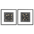 EICHHOLTZ KUNSTDRUCKE BLACK S VON MICHAEL WILLETT 2ER SET 120722