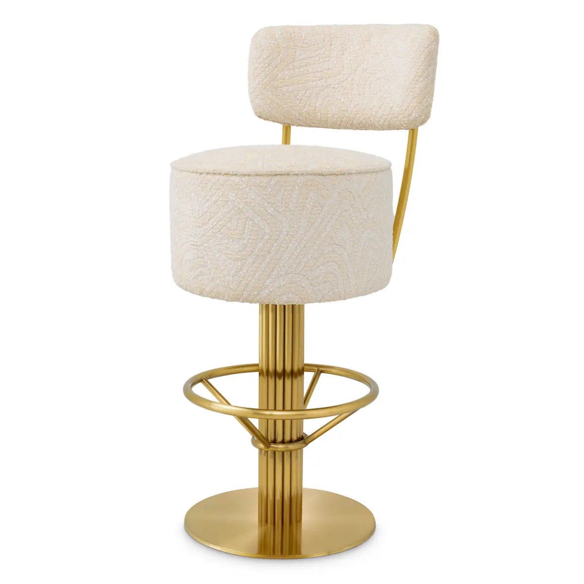 EICHHOLTZ BARHOCKER CARLETON MIT RÜCKENLEHNE 120861