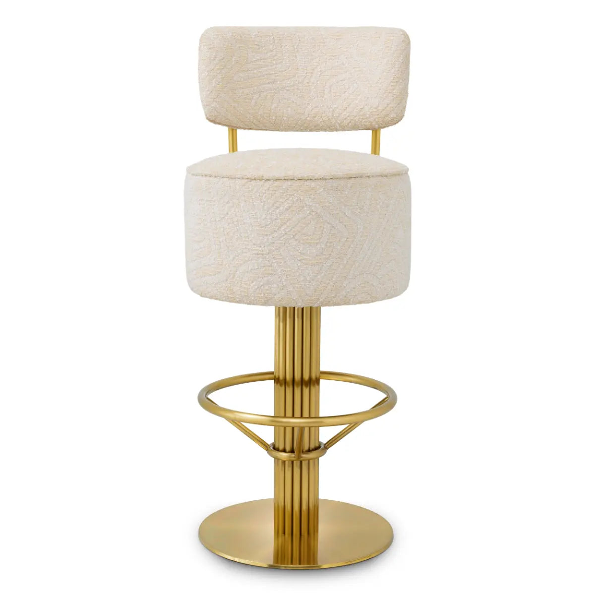 EICHHOLTZ BARHOCKER CARLETON MIT RÜCKENLEHNE 120861