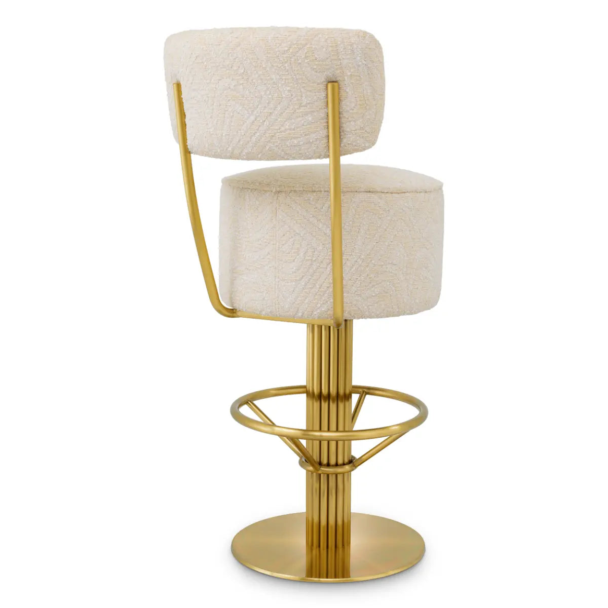 EICHHOLTZ BARHOCKER CARLETON MIT RÜCKENLEHNE 120861