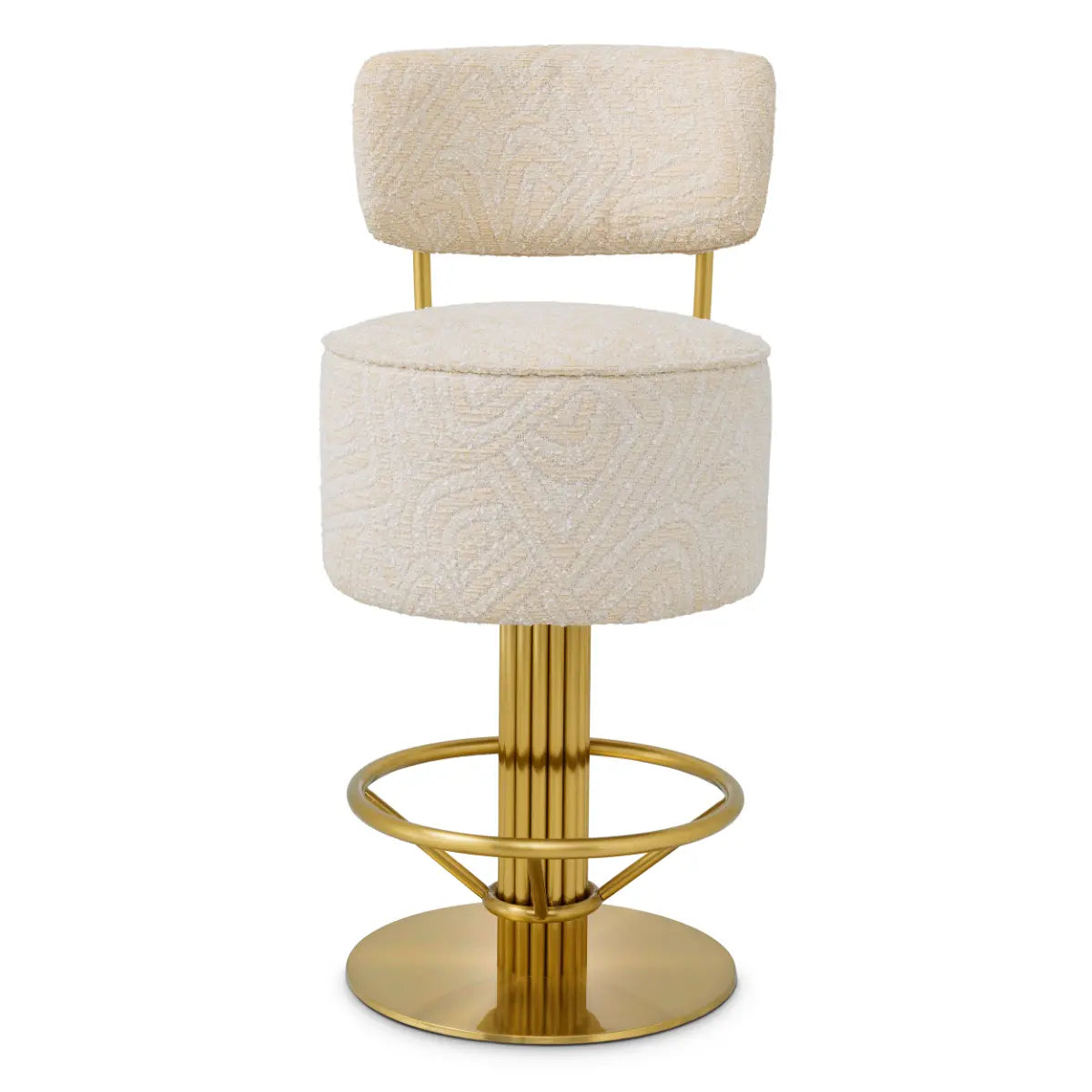 EICHHOLTZ BARHOCKER CARLETON MIT RÜCKENLEHNE 120863