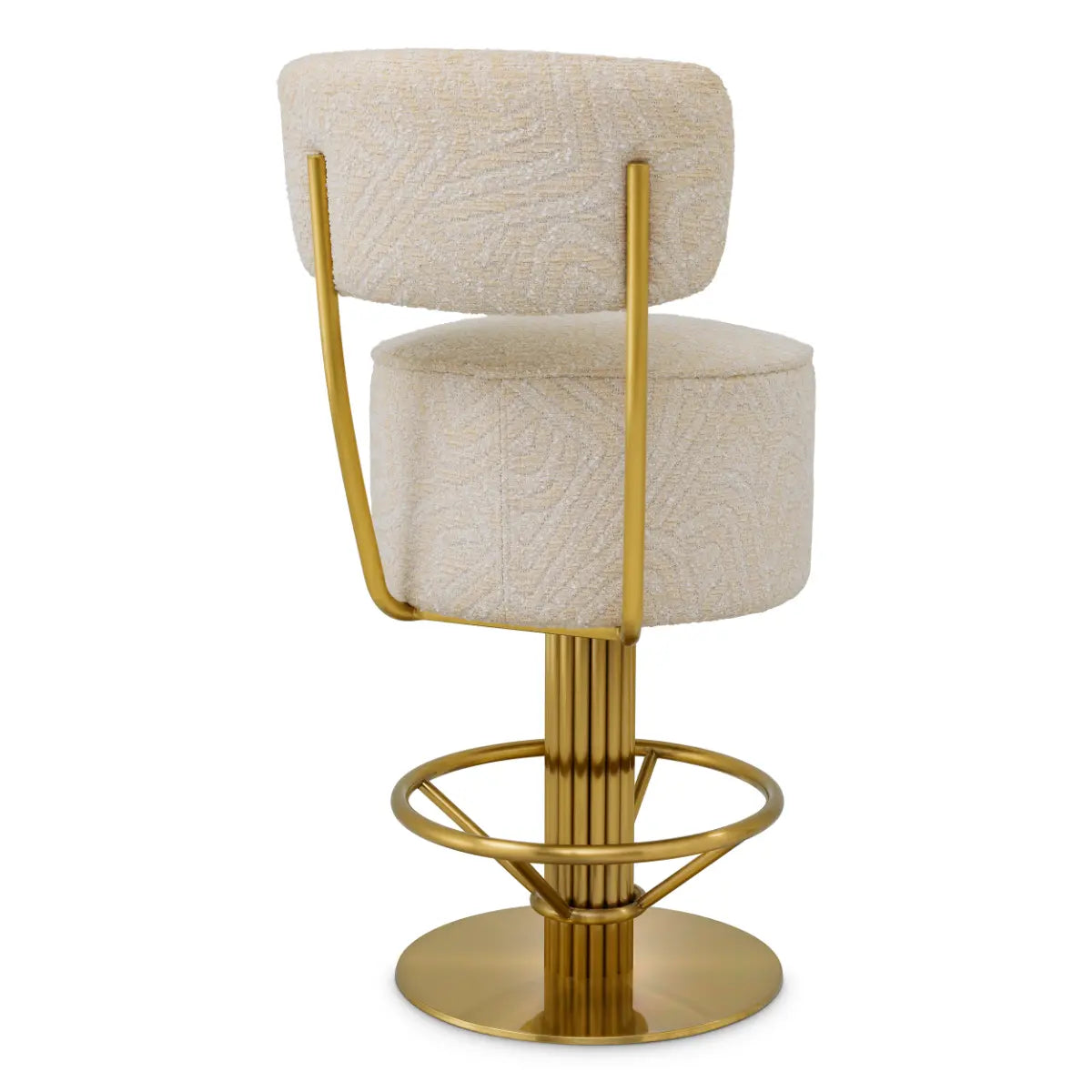 EICHHOLTZ BARHOCKER CARLETON MIT RÜCKENLEHNE 120863
