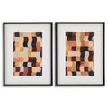 EICHHOLTZ KUNSTDRUCKE SUN BAKED MOSAIC VON GRACE POPP 2ER SET 121100
