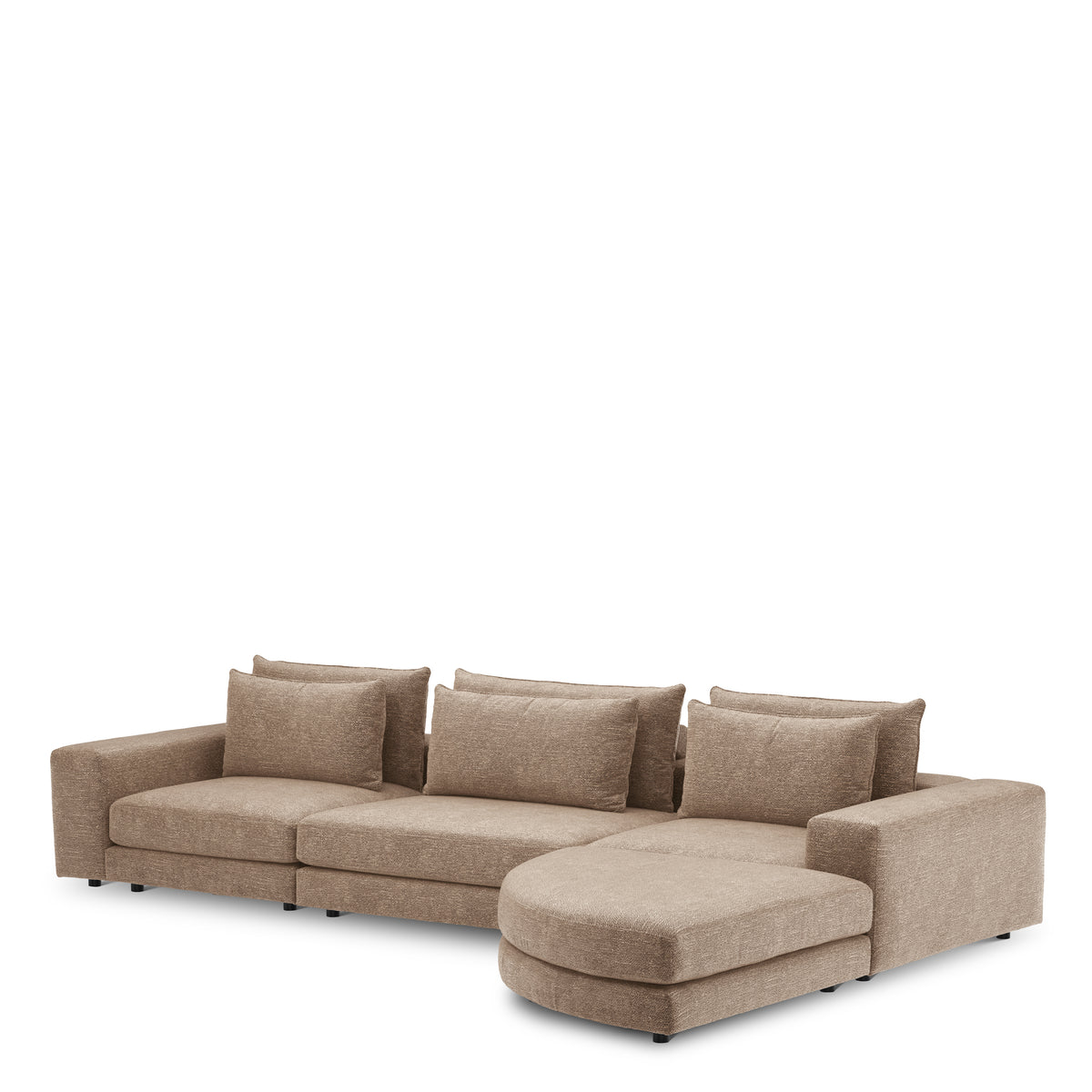 EICHHOLTZ MODULSOFA LOUNGE CLUB OTTOMANE HALBRUND CM0419