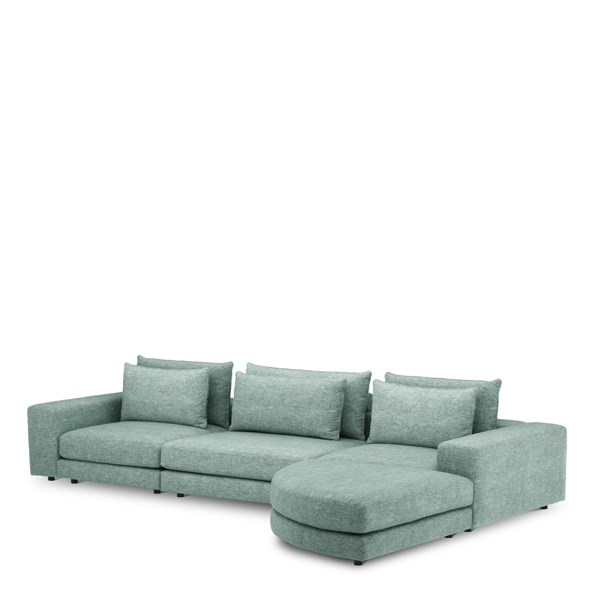 EICHHOLTZ MODULSOFA LOUNGE CLUB OTTOMANE HALBRUND CM0447