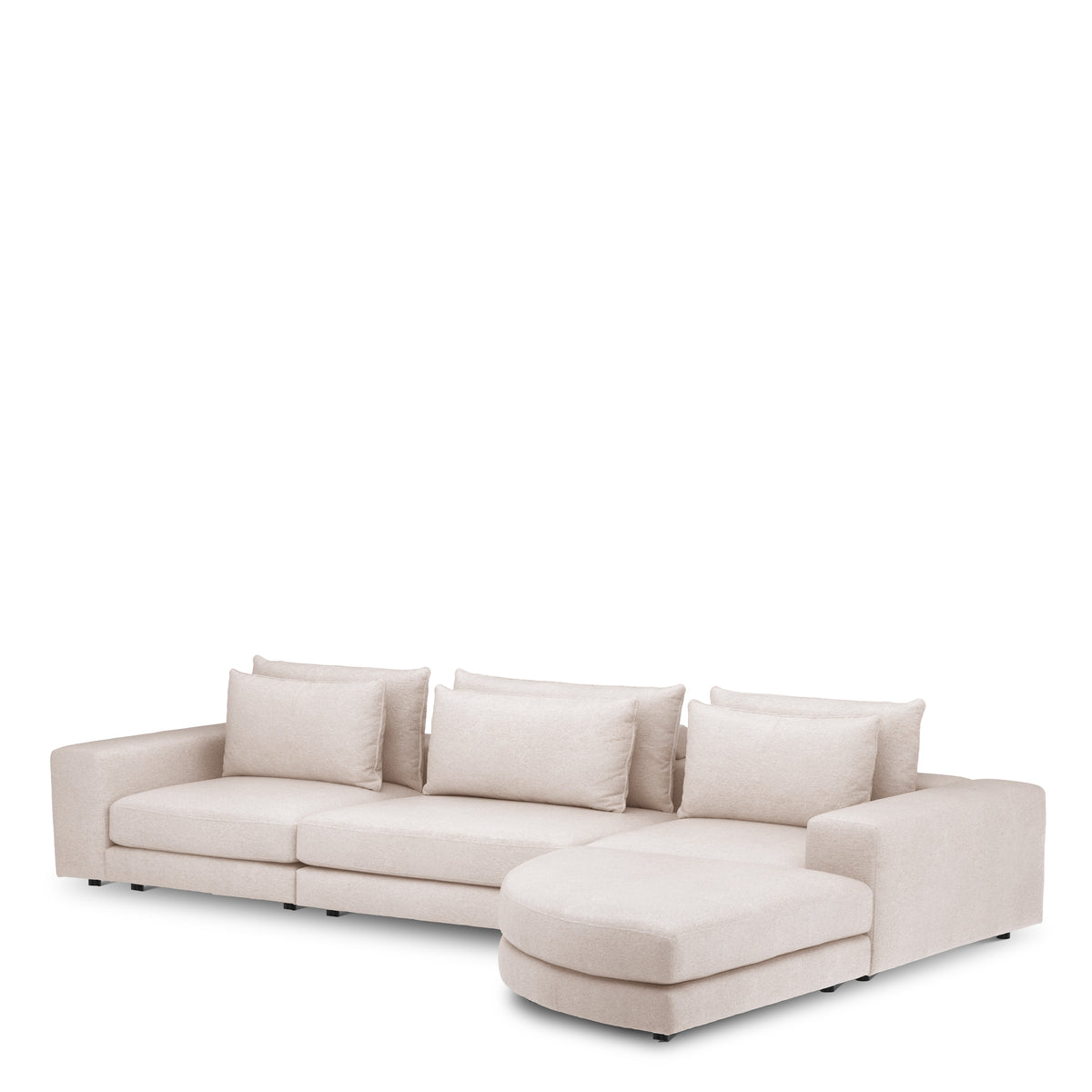 EICHHOLTZ MODULSOFA LOUNGE CLUB OTTOMANE HALBRUND CM0510