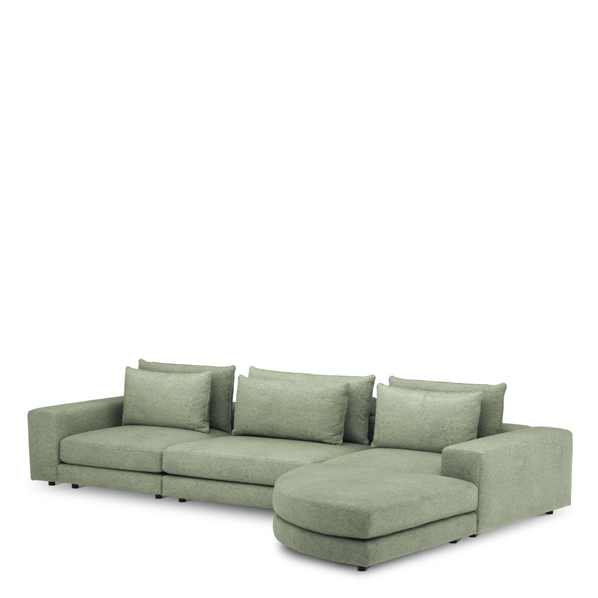 EICHHOLTZ MODULSOFA LOUNGE CLUB OTTOMANE HALBRUND CM0538