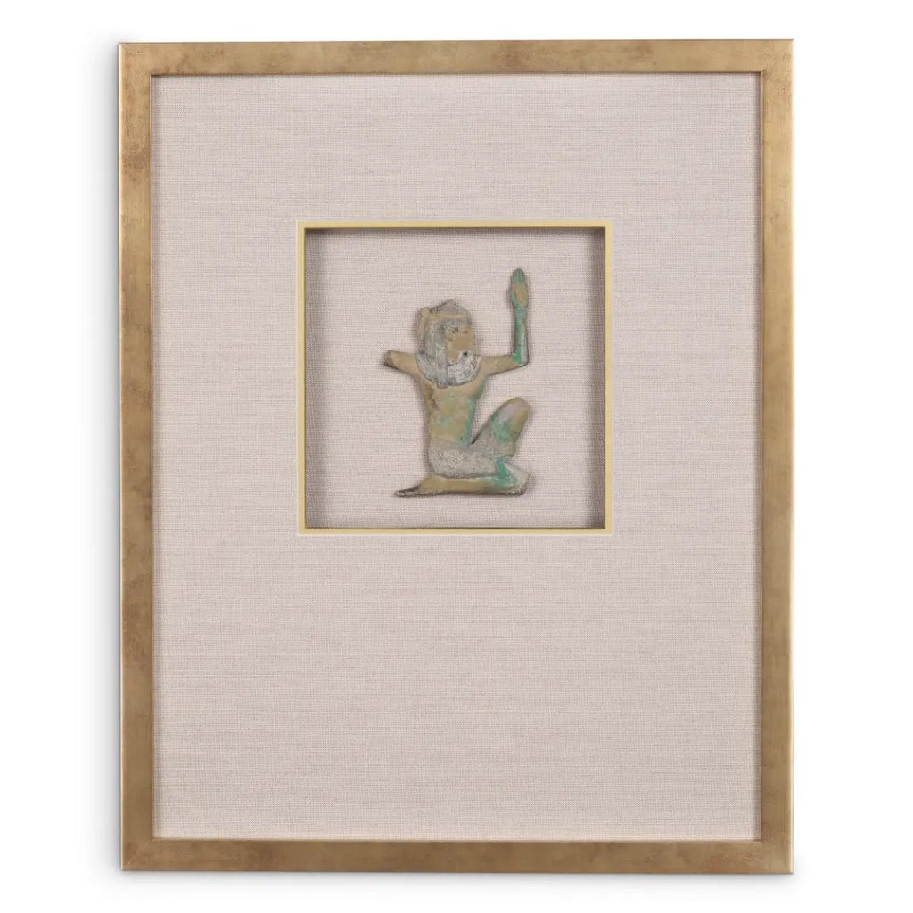 EICHHOLTZ WANDOBJEKT INTARSIENKUNST HERMOPOLIS 4er-Set TM0165