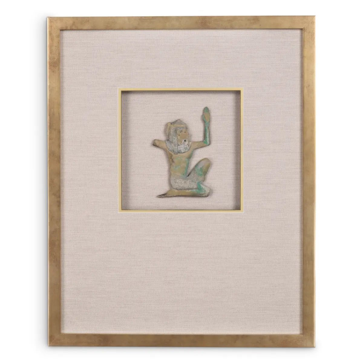 EICHHOLTZ WANDOBJEKT INTARSIENKUNST HERMOPOLIS 4ER SET TM0165