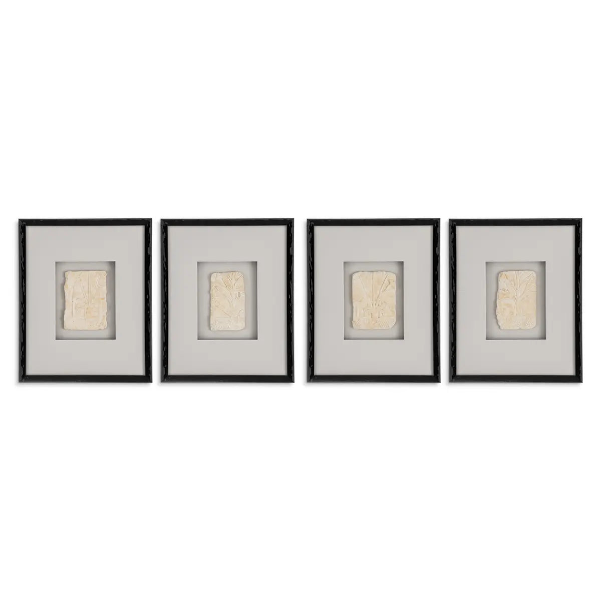 EICHHOLTZ WANDOBJEKT INTARSIENKUNST HATSHEPSUT 4ER SET TM0330