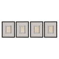 EICHHOLTZ WANDOBJEKT INTARSIENKUNST HATSHEPSUT 4ER SET TM0330 AUSSTELLUNGSSTÜCK