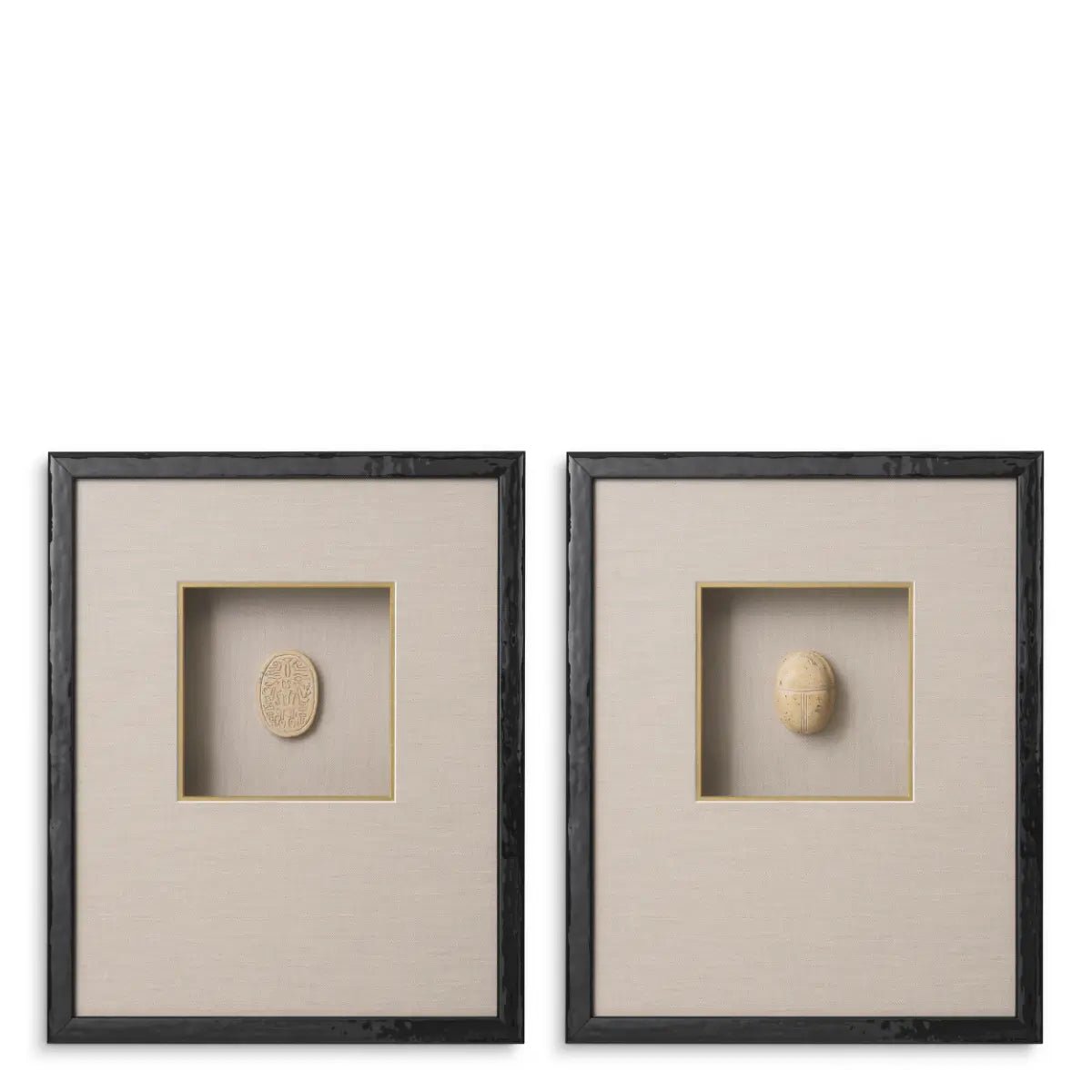 EICHHOLTZ WANDOBJEKT INTARSIENKUNST MENES 2ER SET TM0368